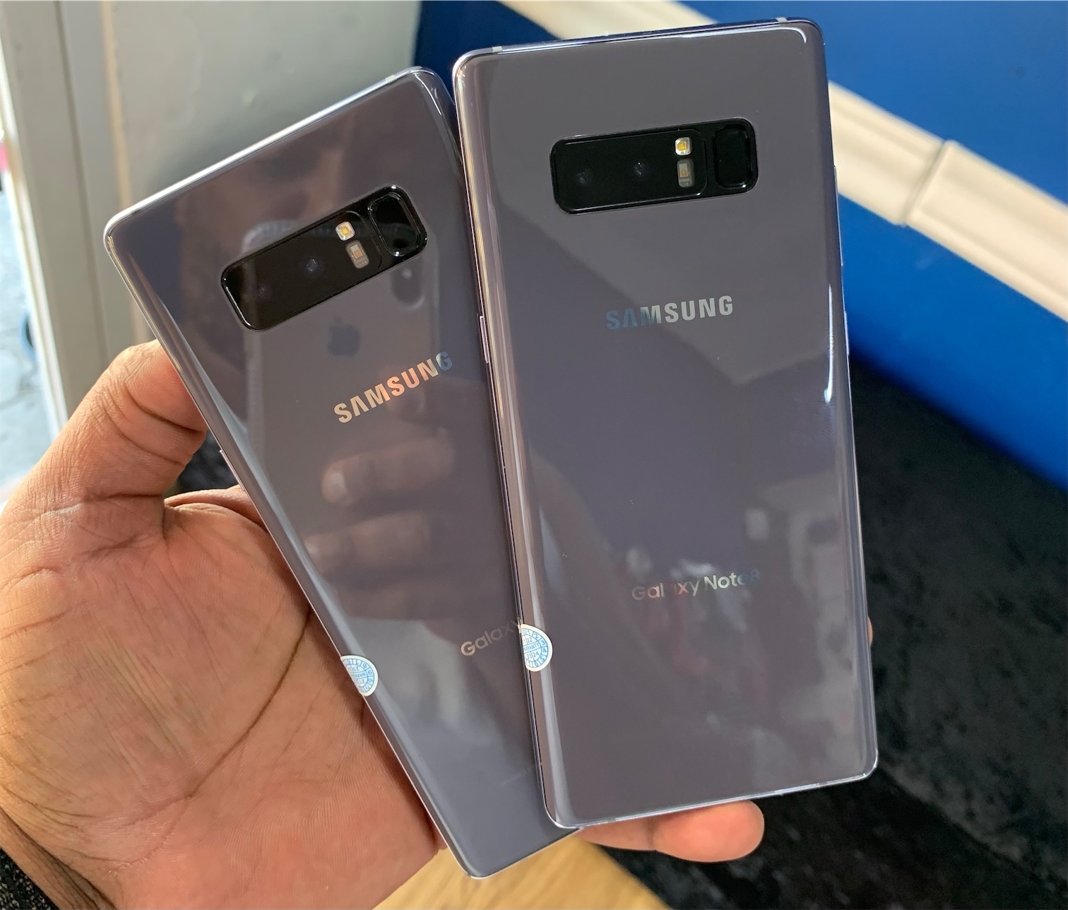 celulares y tabletas - note 8 Samsung 