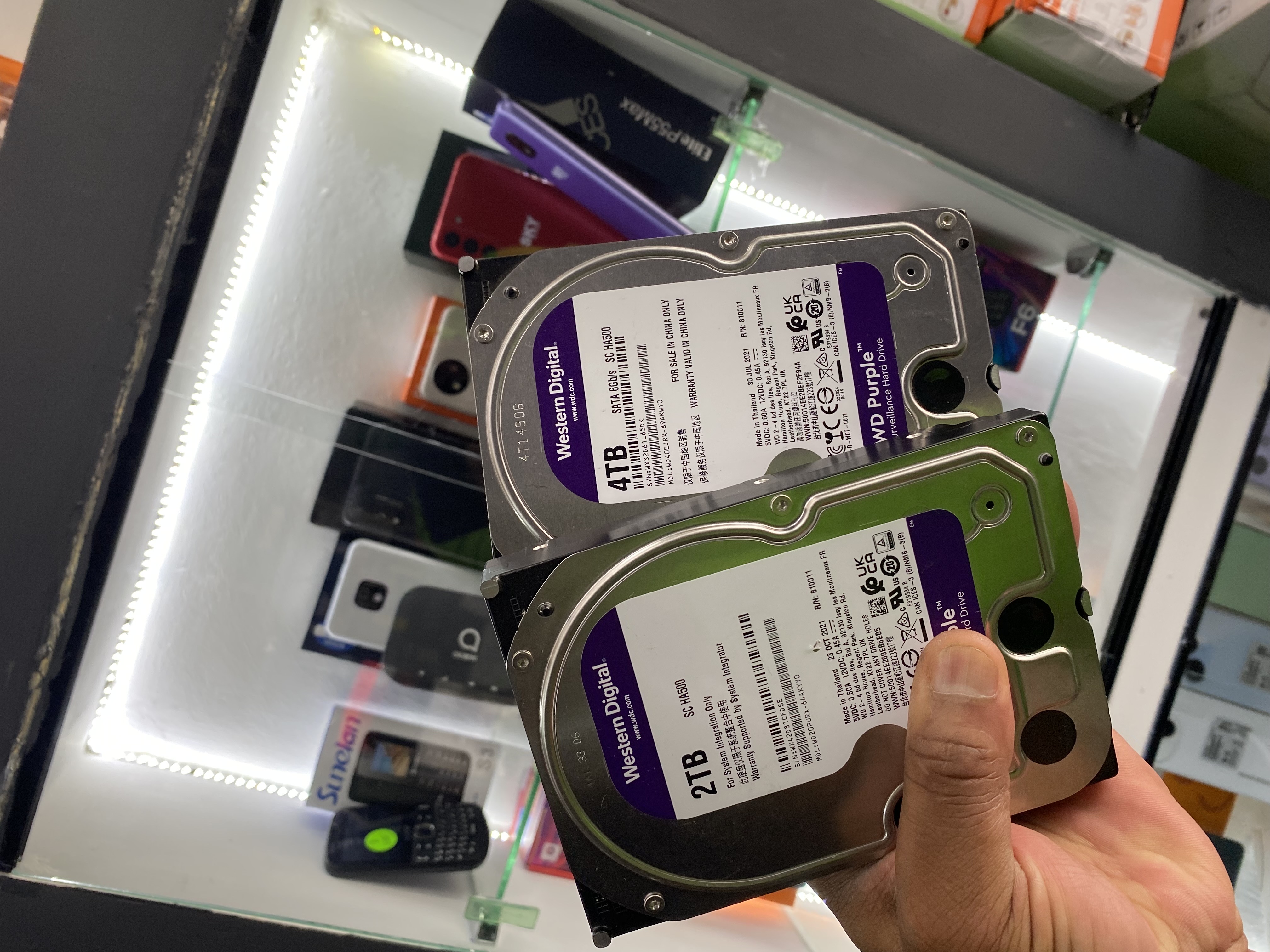 computadoras y laptops - WD purpura 2TB 3TB 4TB  3