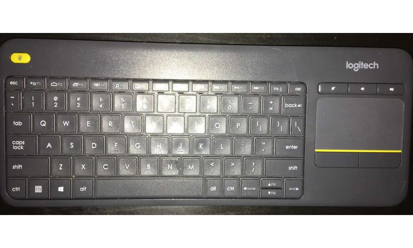 computadoras y laptops - Logitech K400 Plus – Teclado y Trackpad Open Box p 2