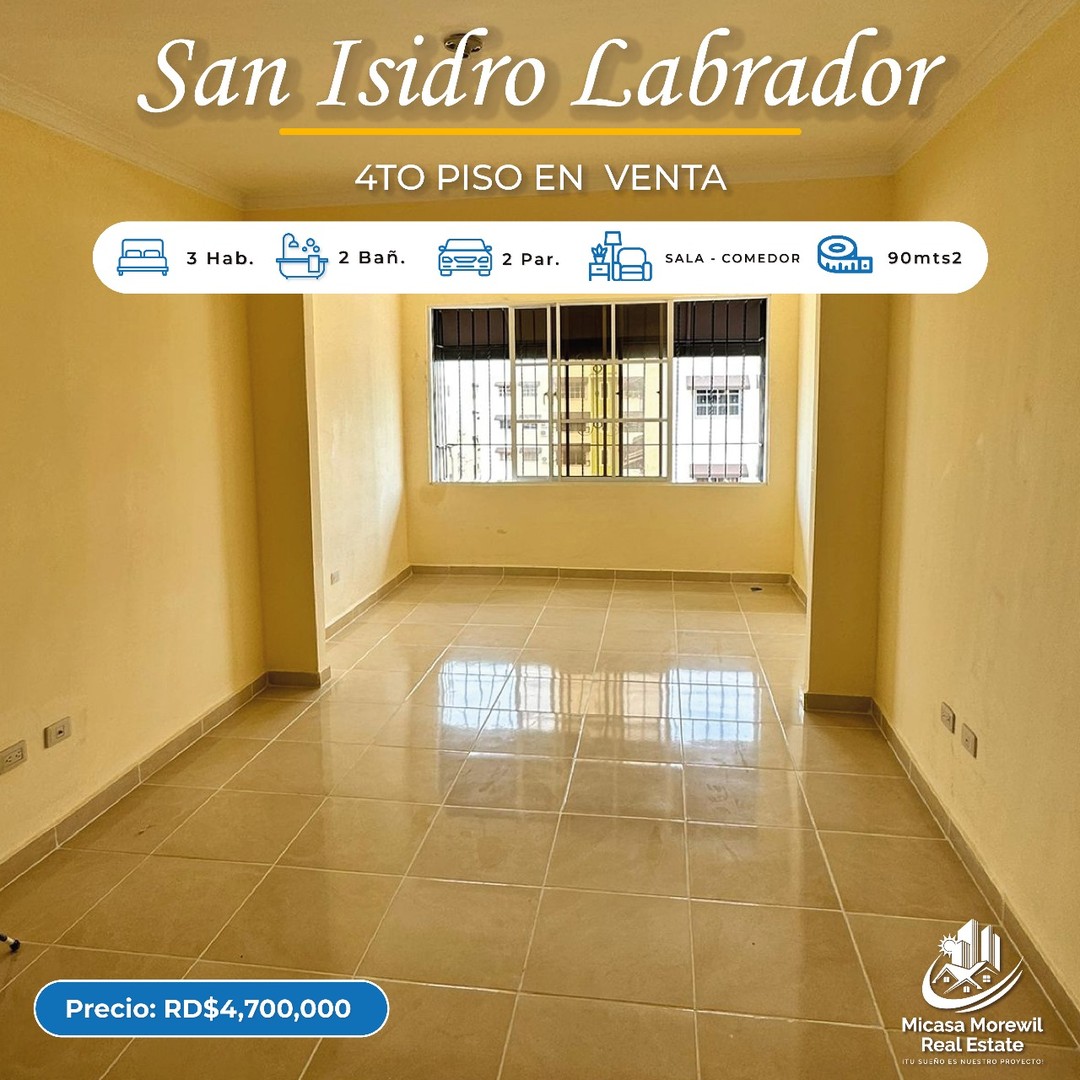 apartamentos - 📍Residencial San Isidro Labrador 
Apartamento en venta  4