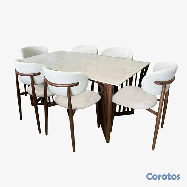 muebles y colchones - Juego de Comedor Ref RTR-1434-21041 de 6 Sillas Cr