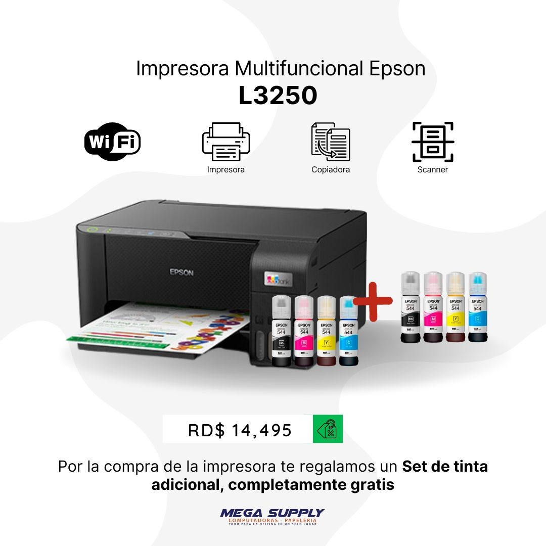 impresoras y scanners - TOTALMENTE NUEVA CON GARANTIA EPSON MODELO L3250,IMPRESORA,ESCANER,COPIA Wi-Fi 0