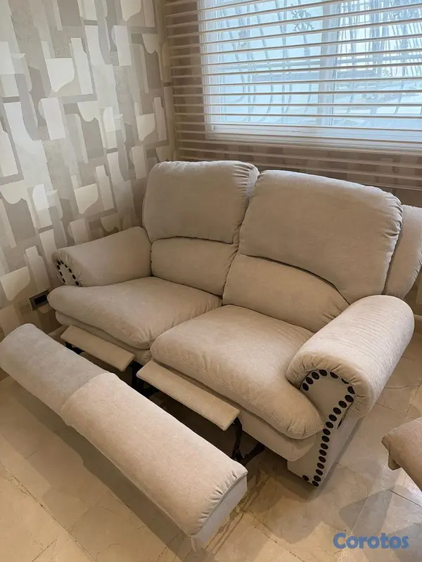 muebles y colchones - JUEGO DE SALA RECLINABLE  4