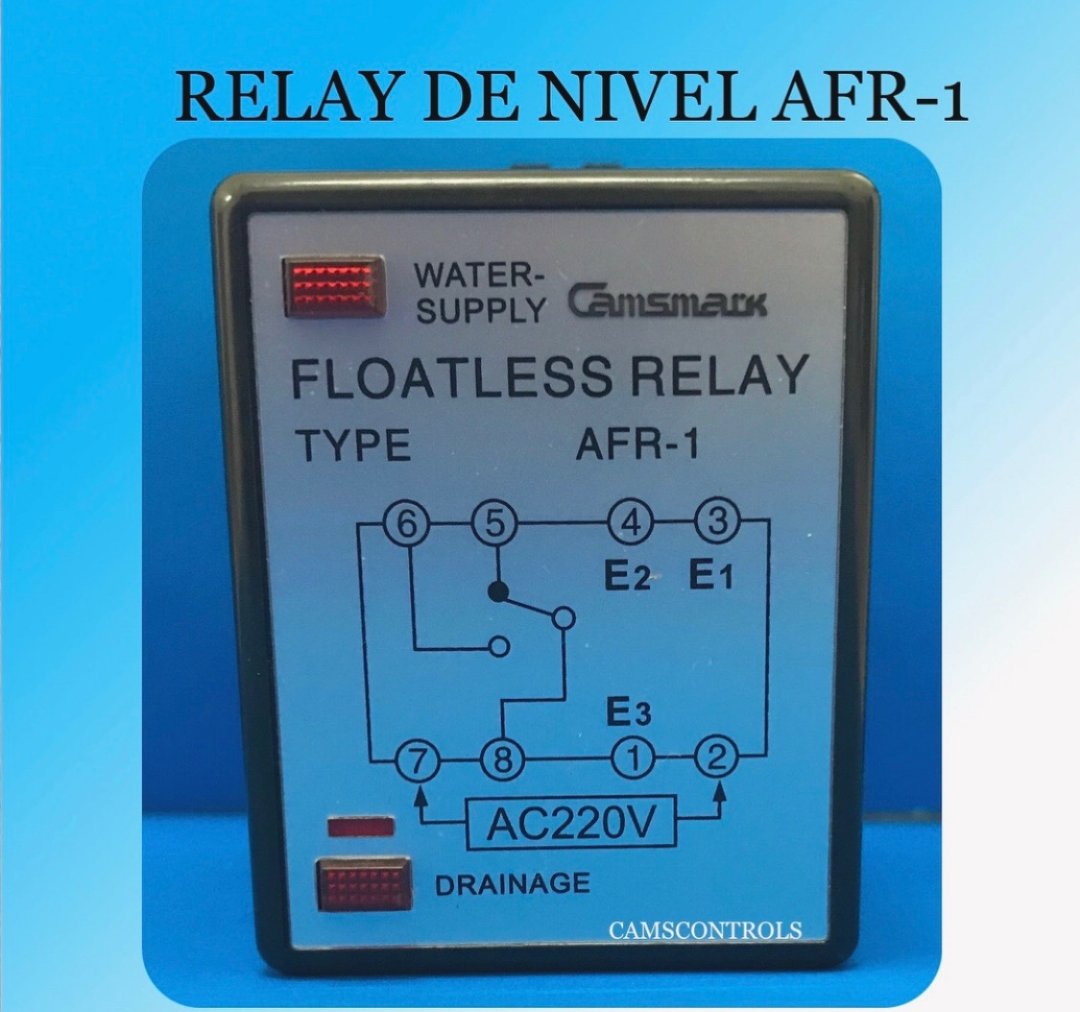 otros electronicos - RELAY DE NIVEL AFR-1