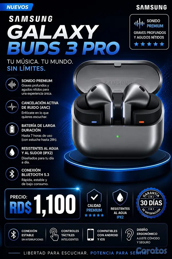 accesorios para electronica - AirPod Pro2 y Galaxy bods 3pro  2