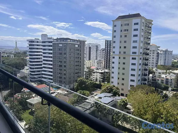 apartamentos - APARTAMENTO EXCLUSIVO  DE RENTA 2 HABITACIONES EN LA TRINITARIA SANTIAGO 8