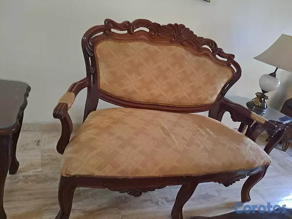 muebles y colchones - Juego de muebles en caoba 5