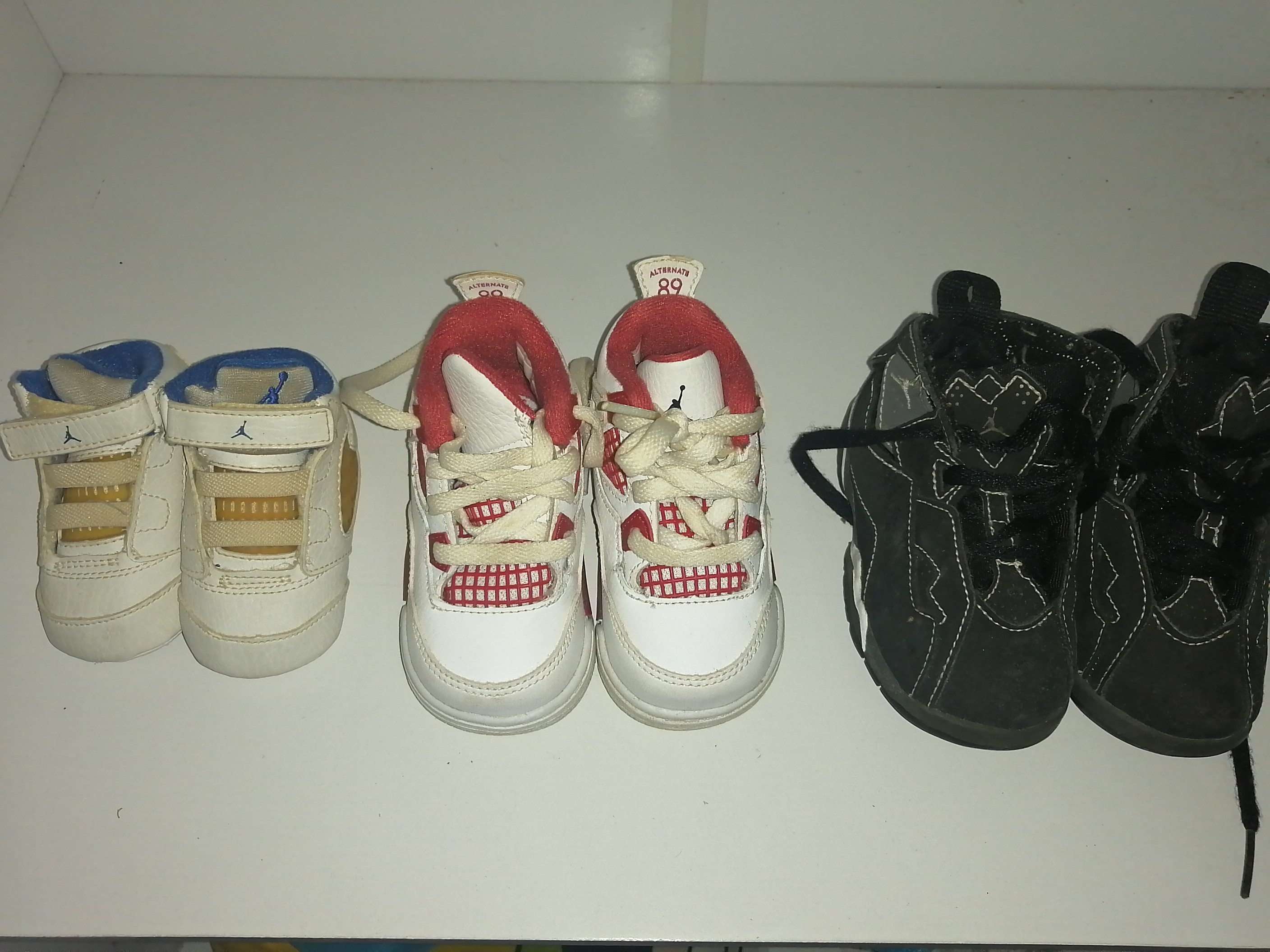 3 pares de zapato originales de bebé