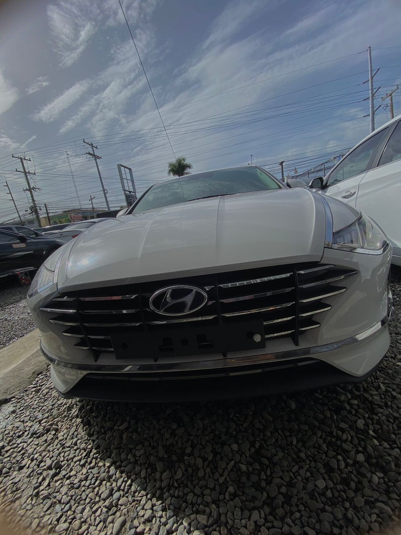 carros - HYUNDAI SONATA DN8 CAJA NUEVA 2020 BLANCO 0