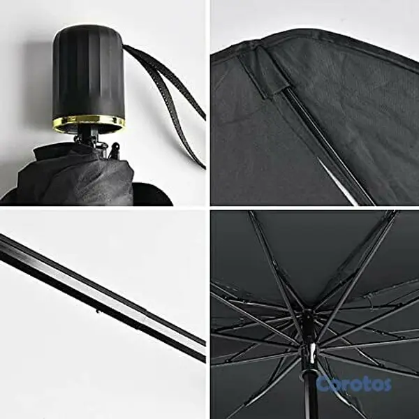 accesorios para vehiculos - Parasol plegable tipo sombrilla para vehículo 4