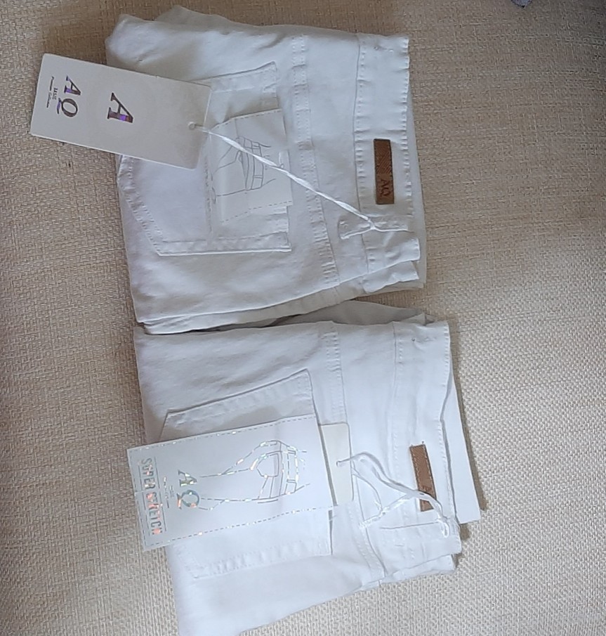 ropa para mujer - Pantalones jeans blanco de mujer #9 #13 1
