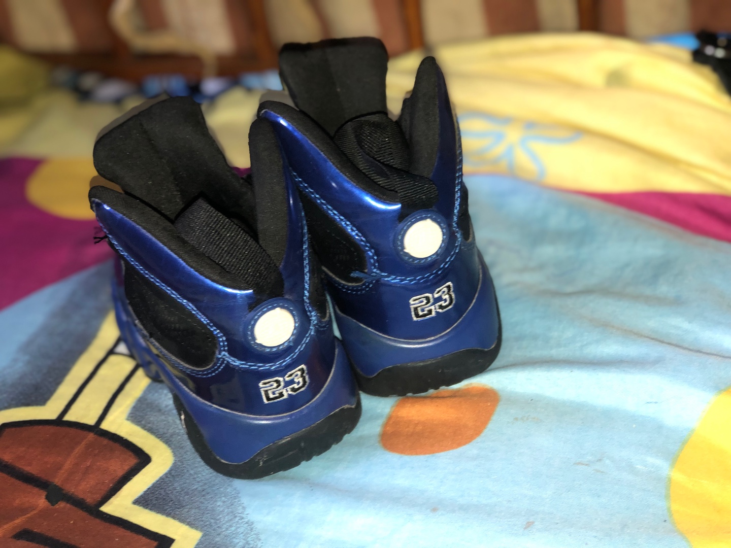 ropa y zapatos - Tenis jordan negro con azul 😌 3