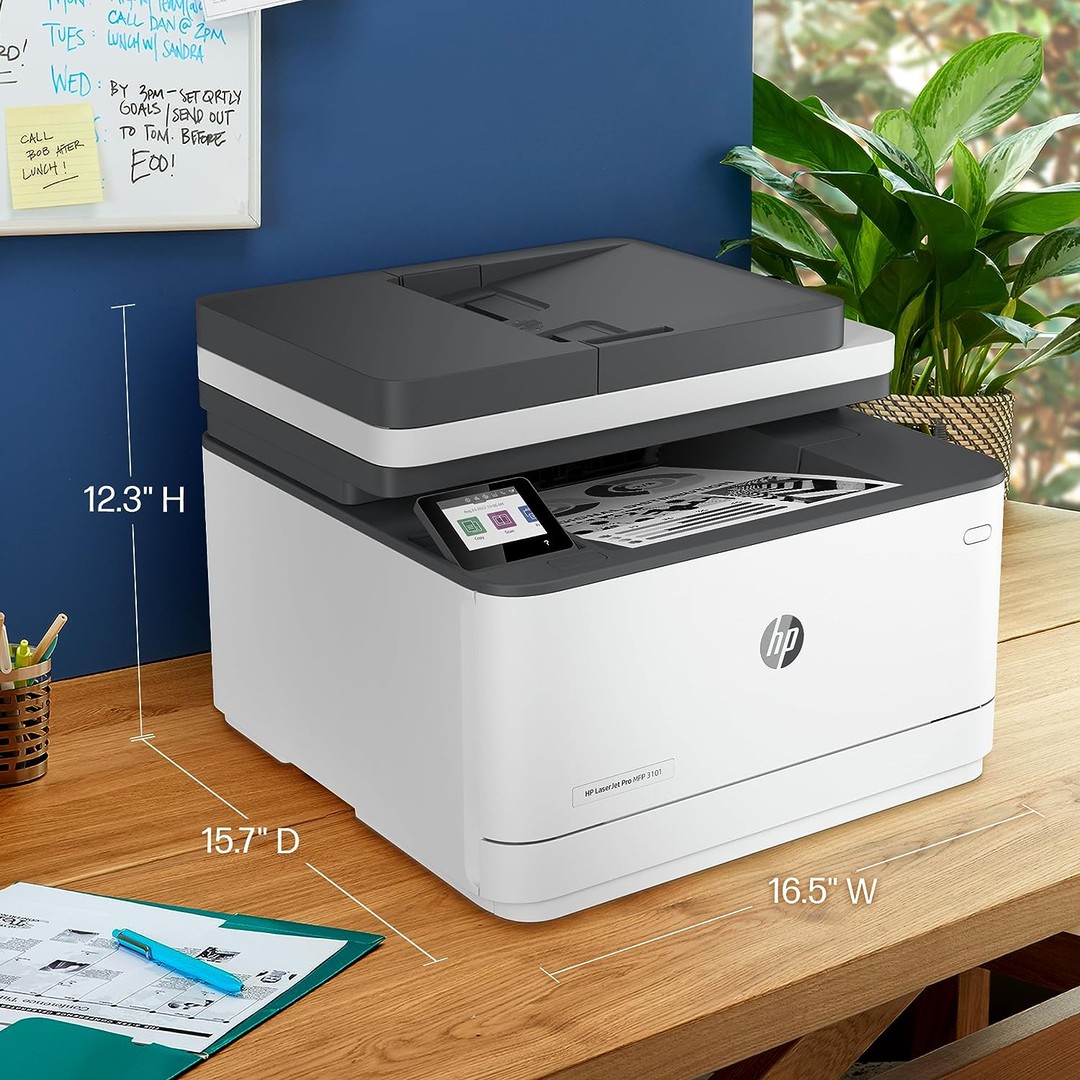 impresoras y scanners - HP Laserjet Pro MFP 3101fdw Impresora láser inalámbrica todo en 1 monocromática 3
