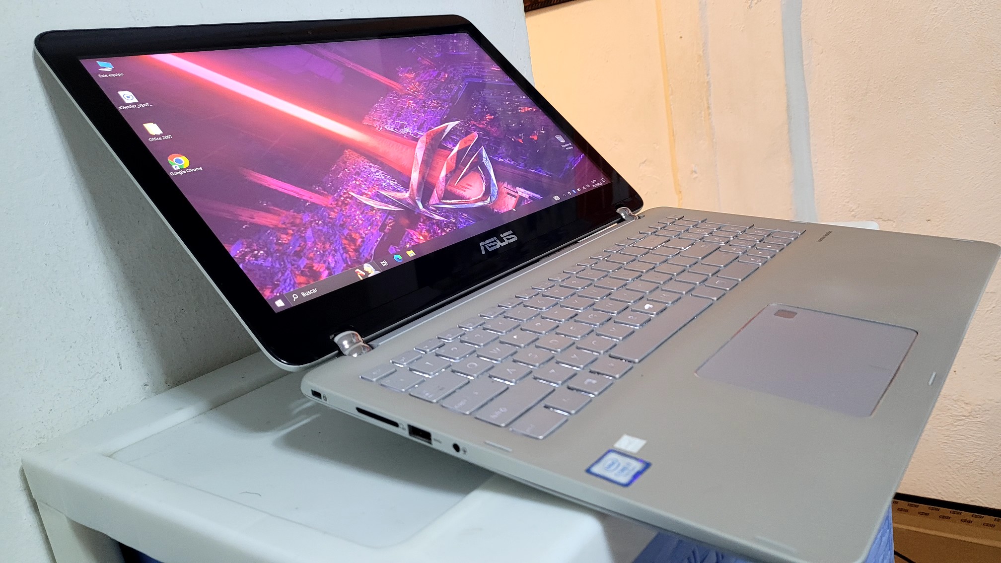 computadoras y laptops - Laptop Asus 17 Pulg Core i7 7ma Gen Ram 16gb ddr4 Disco 512gb SSD Solido 1