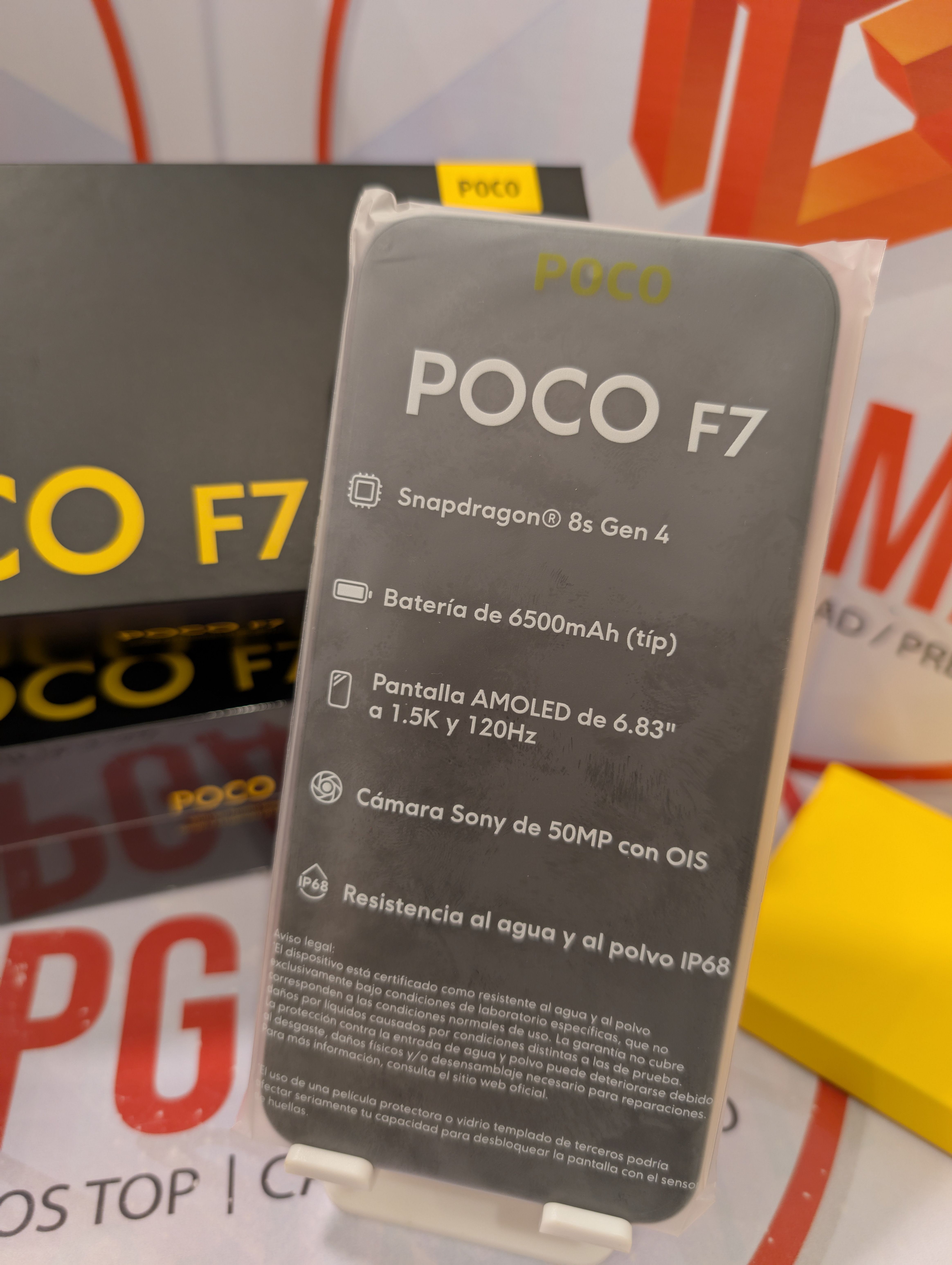 celulares y tabletas - POCO F7 5G, 12GB RAM 512GB ROM 8
