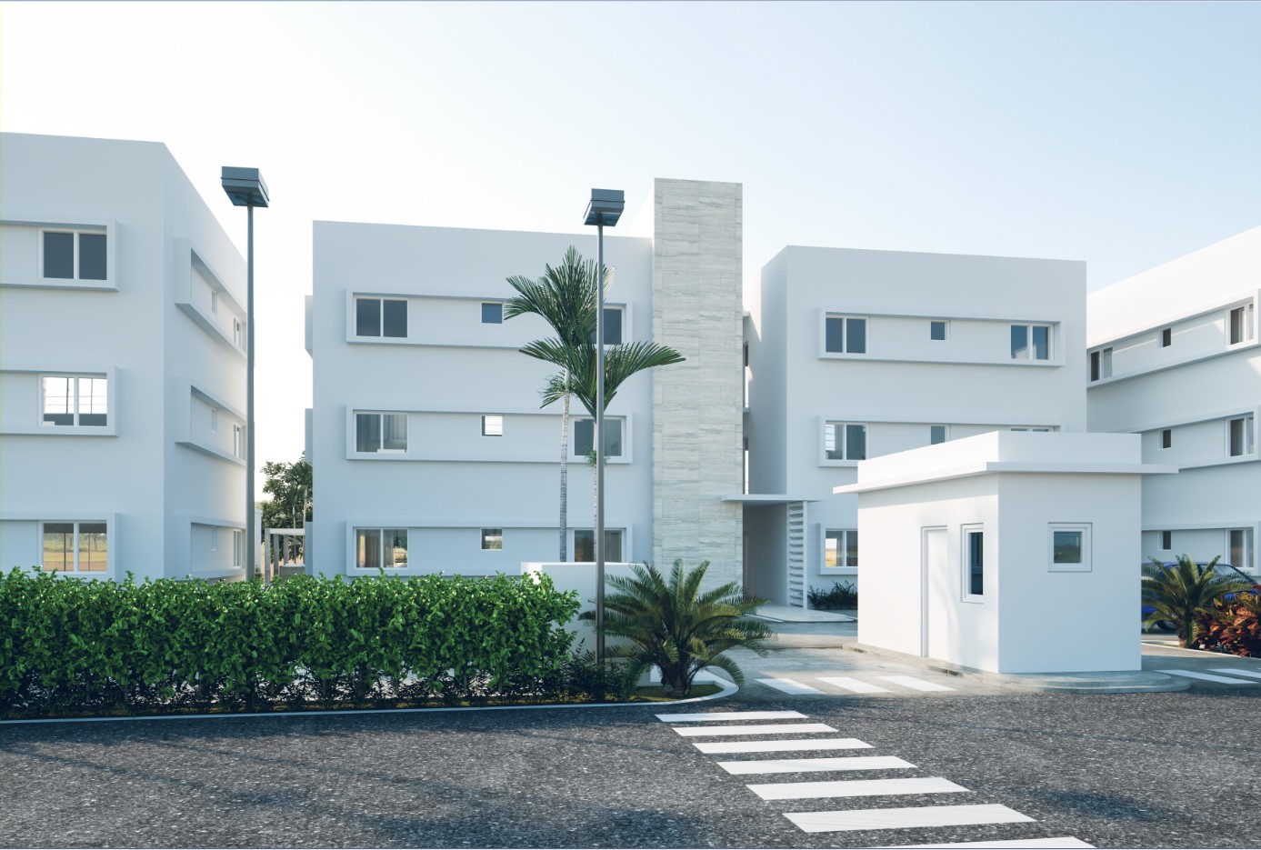 casas vacacionales y villas - Apartamento en Playa Nueva Romana, Vista Golf II, Bahia Principe