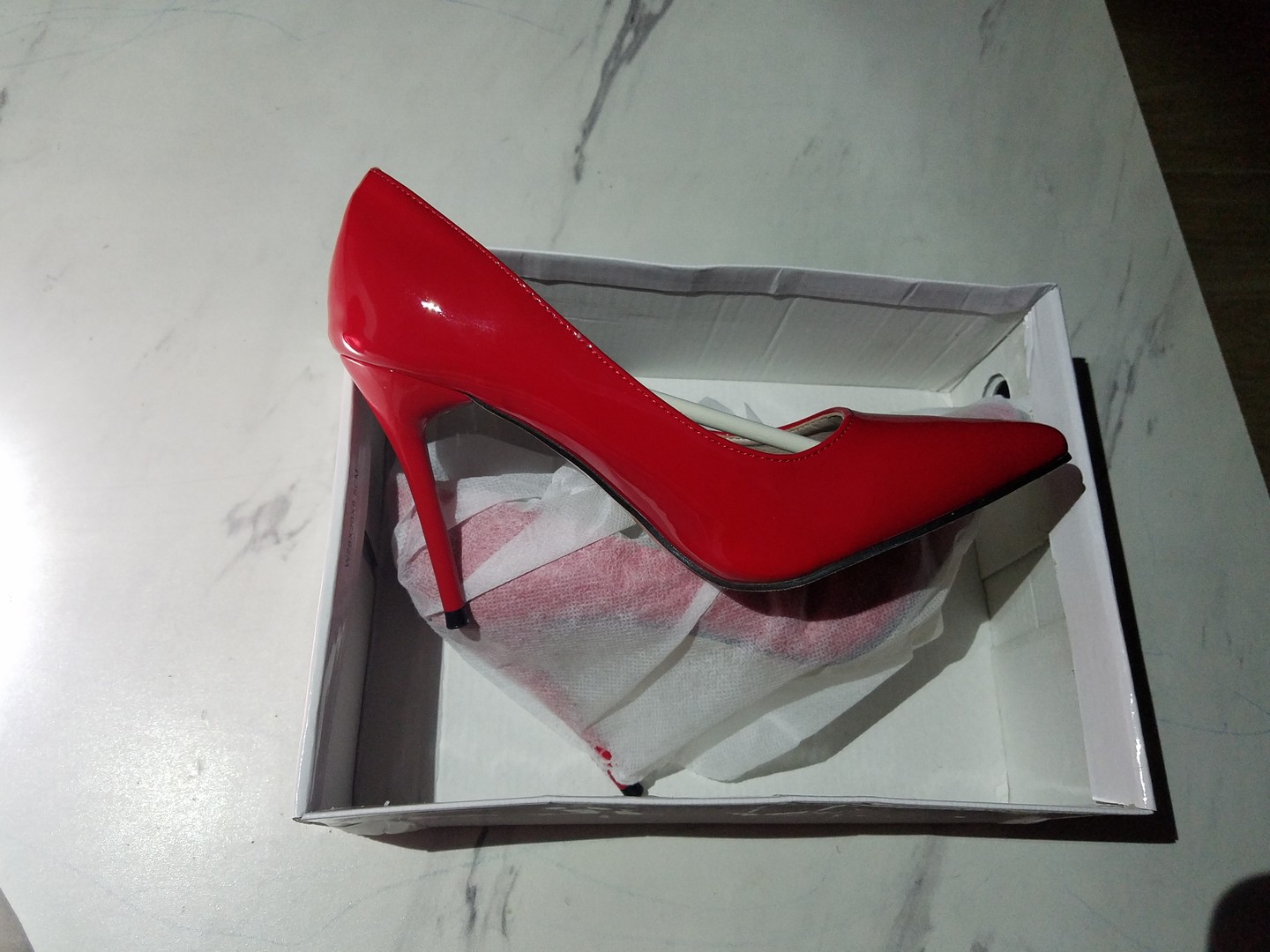 zapatos para mujer - Zapato de tacon rojo size 37,  $1,200 4