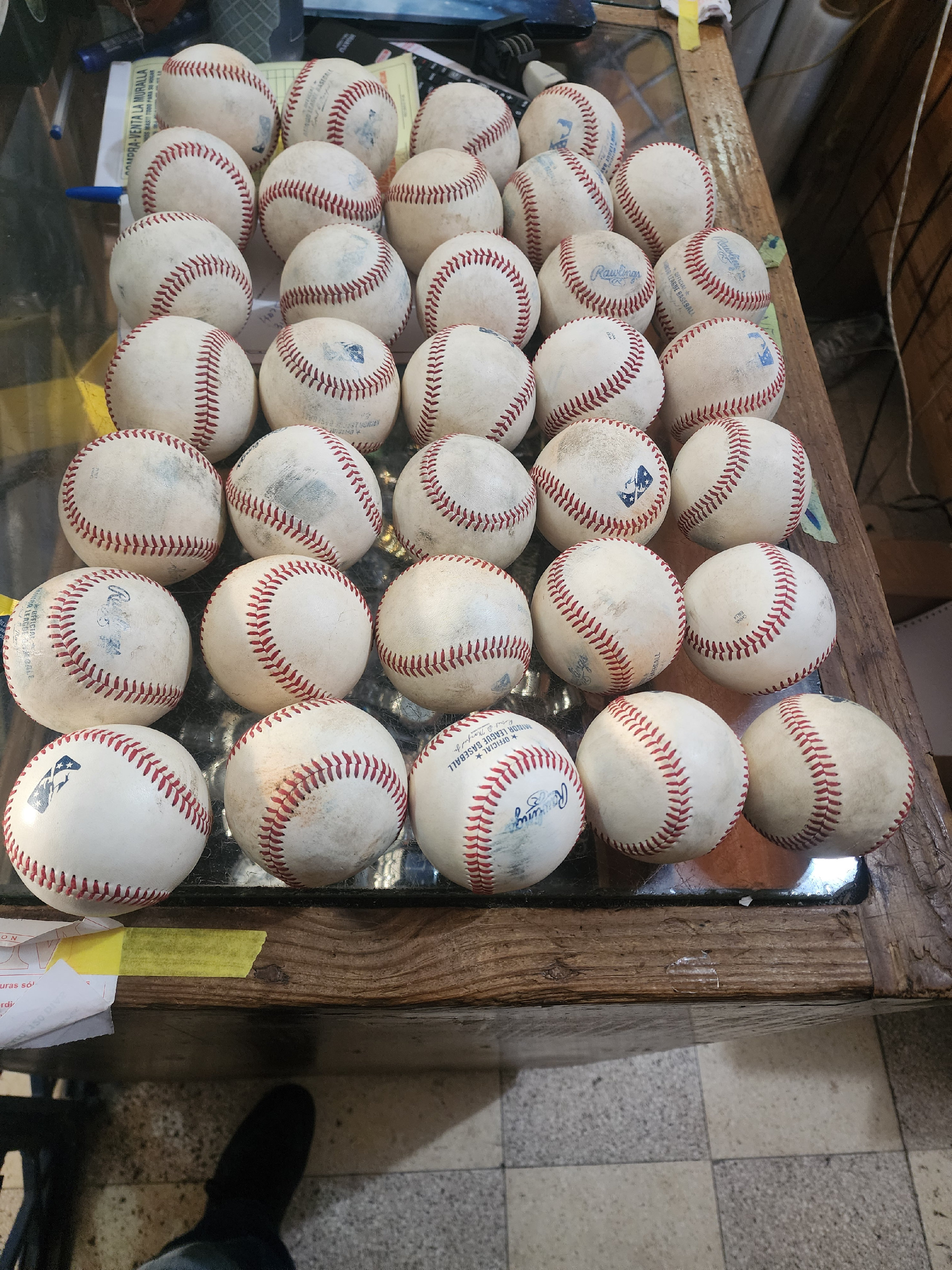 deportes - bolas beisbol 