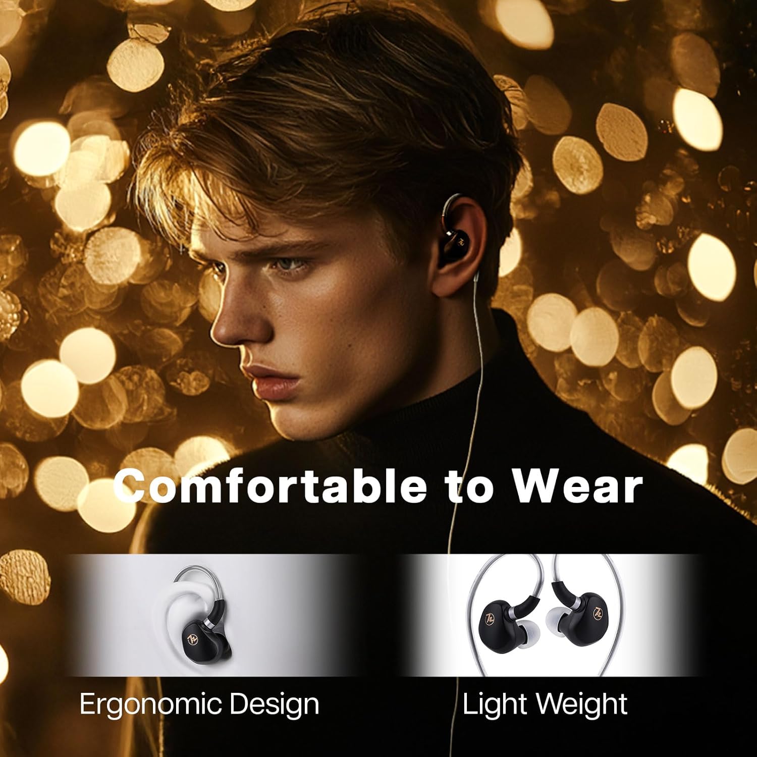 camaras y audio - 7Hz G1 Auriculares In Ear Monitor 10mm DLC DD IEM 4