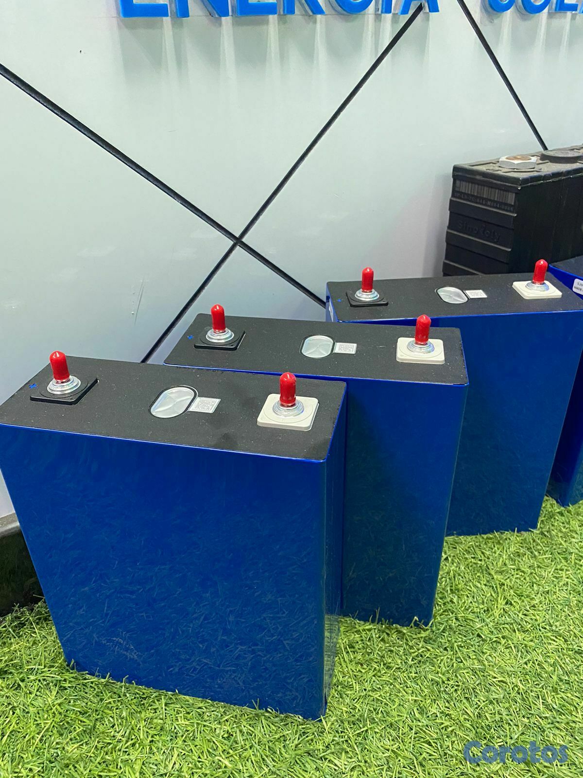 plantas e inversores - baterias de lithium 280 AH / 3.2 voltios.