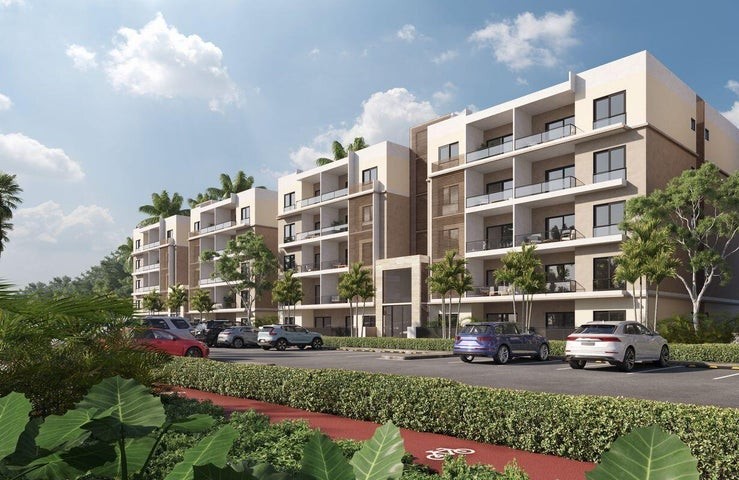 apartamentos - Proyecto en venta Punta Cana  #24-1492 dos dormitorios, piscina, gazebo.
 2