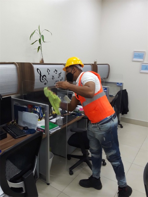 articulos de oficina - Mamparas para Call Center. 