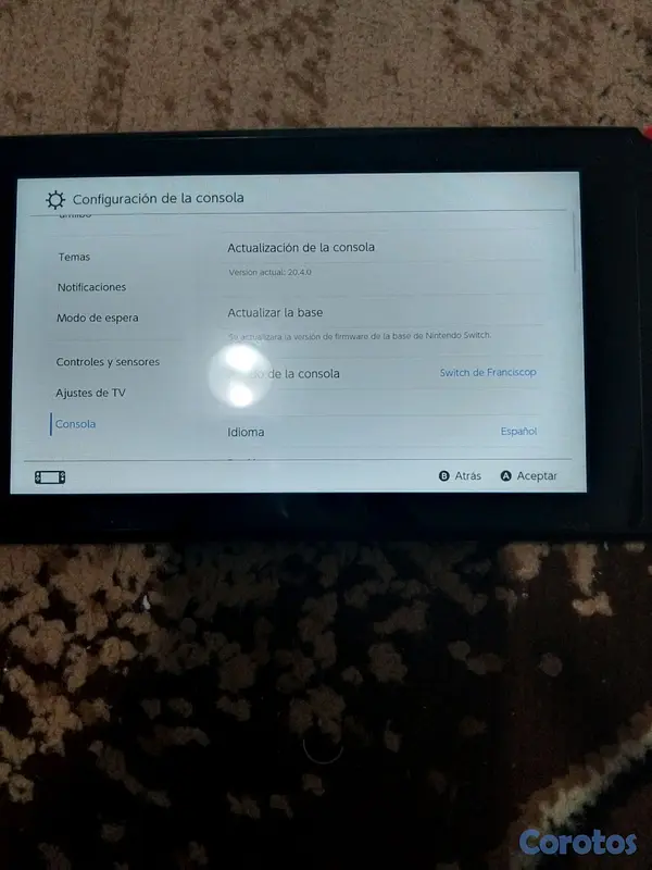 consolas y videojuegos - En venta nintendo switch en excelentes condiciones. 
Sto dgo este aut san isidro 2