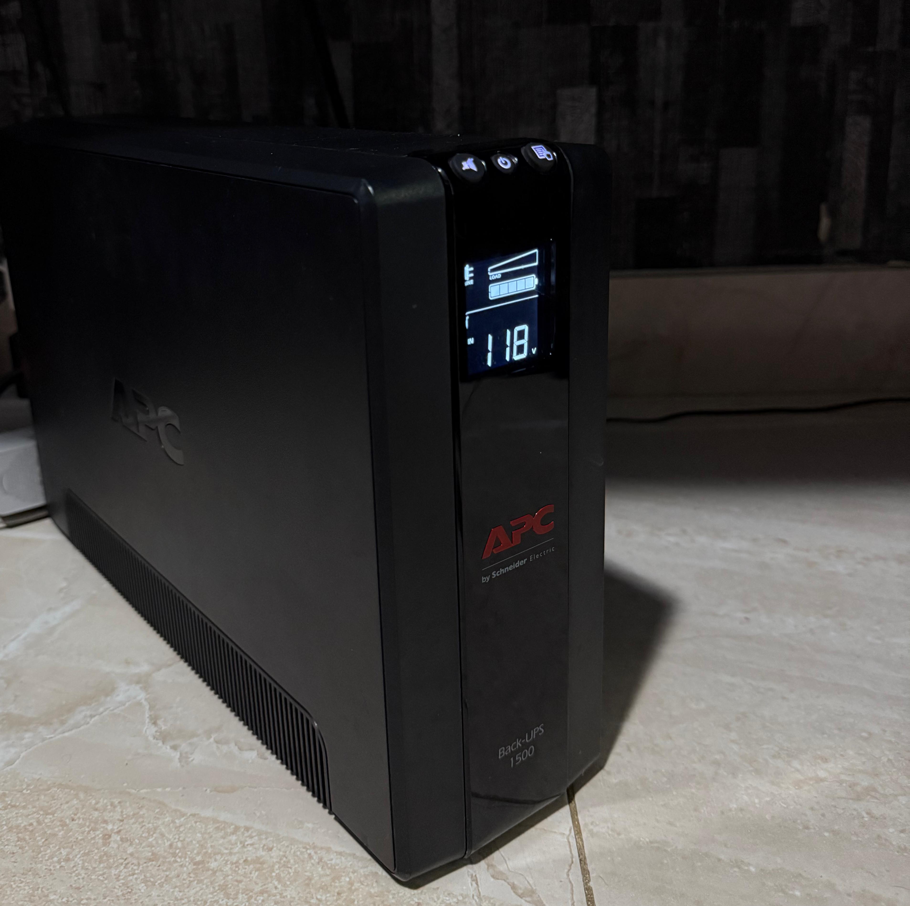 accesorios para electronica - APC UPS 1500 VA UPS Batería de reserva y protector 8