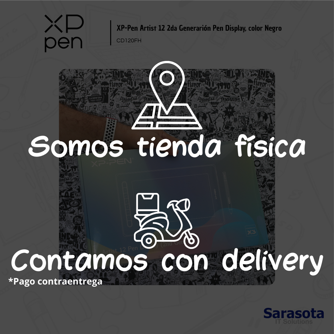 accesorios para electronica - XP-Pen Artist 12 (2da Gen) Pen Display 3