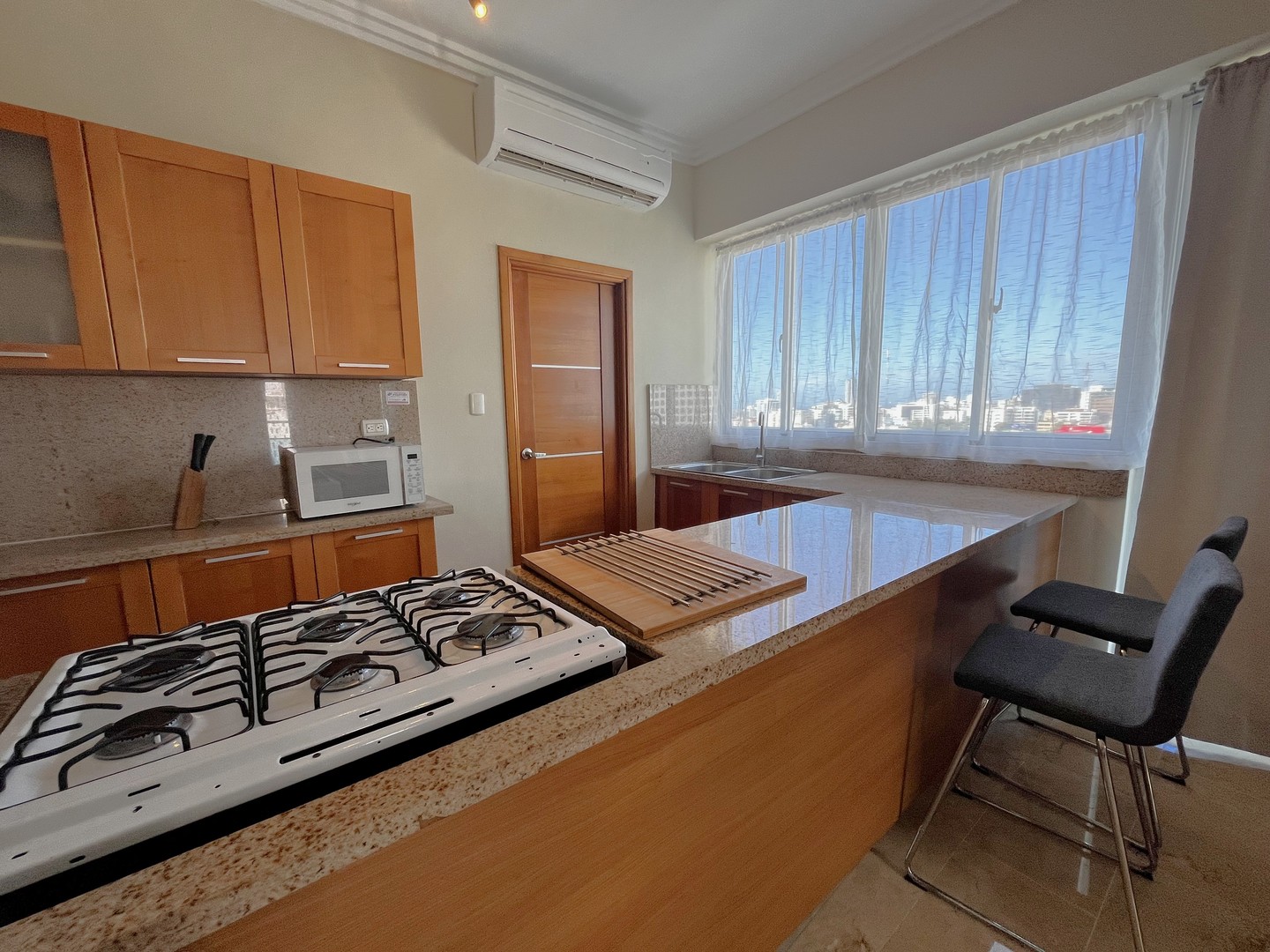 apartamentos - Apartamento Alquiler Piantini de UNA Habitación  2