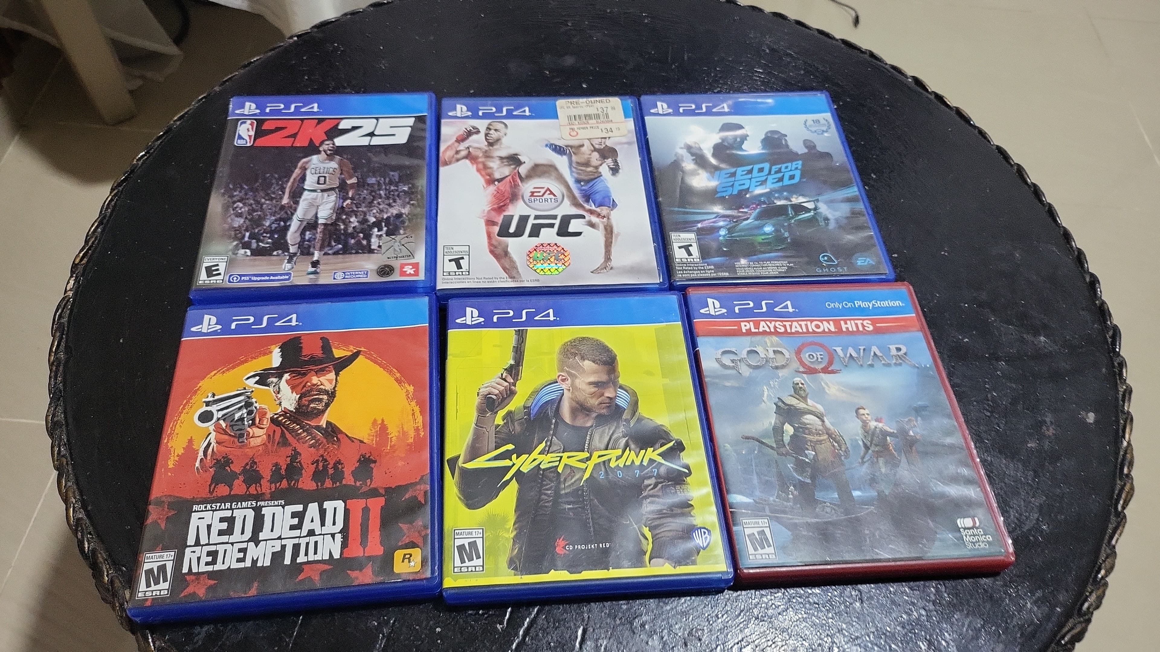 consolas y videojuegos - ps4 + 2 controles+ 14 juegos  4