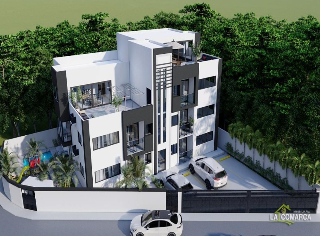apartamentos - Apartamento con piscina en Venta en Santiago 1