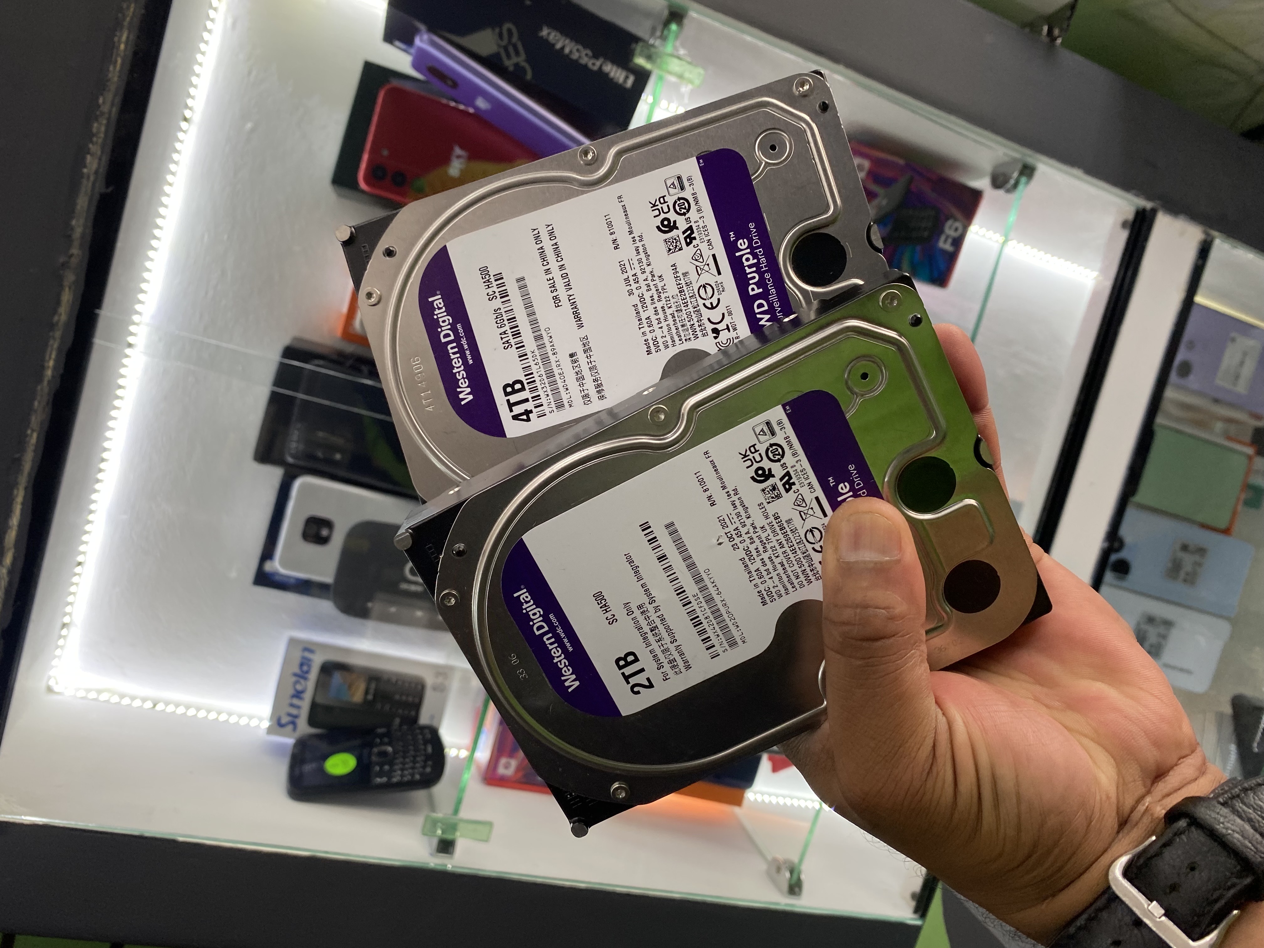 computadoras y laptops - WD purpura 2TB 3TB 4TB  4