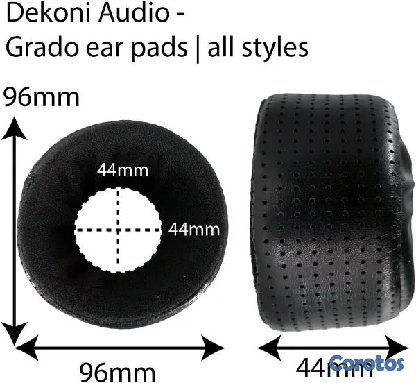 camaras y audio - Dekoni Audio Almohadillas para auriculares Grado S 6