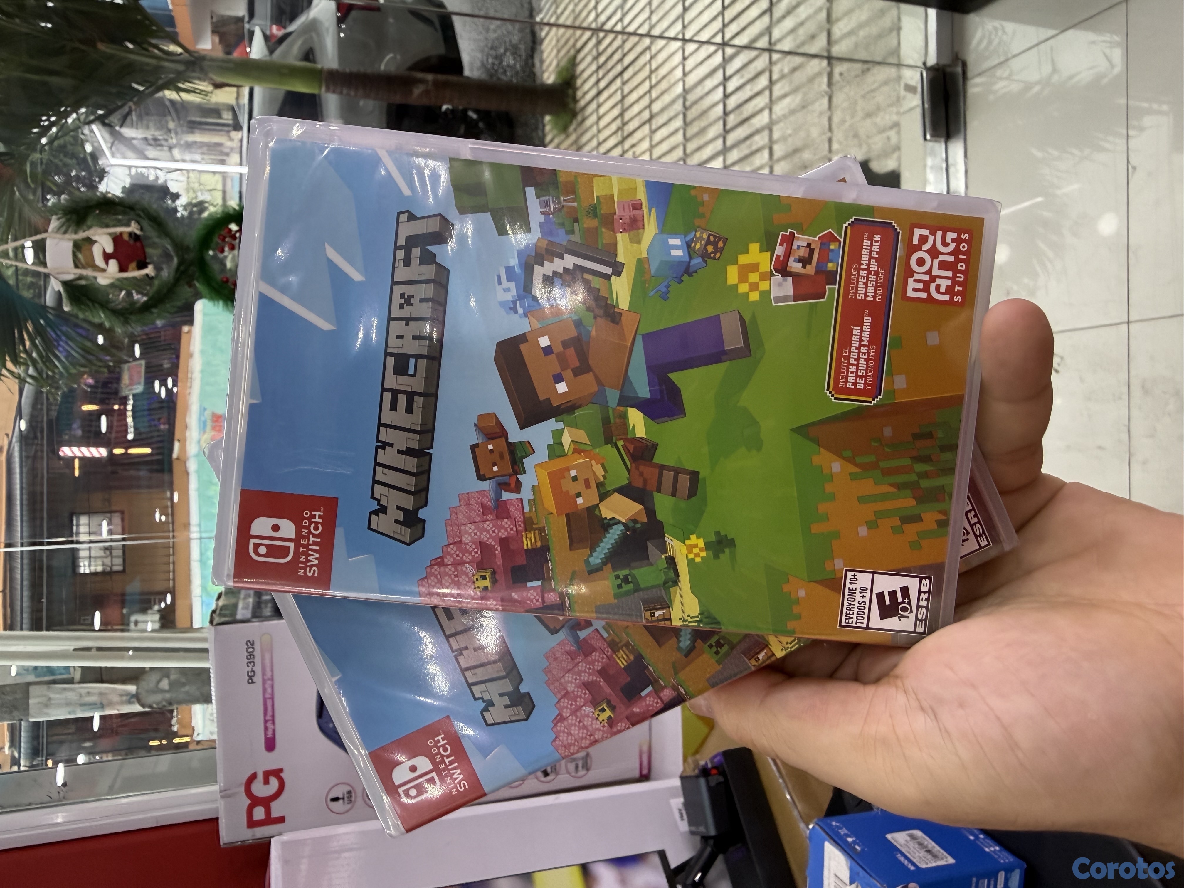 consolas y videojuegos - Minecraft para Switch Sellada