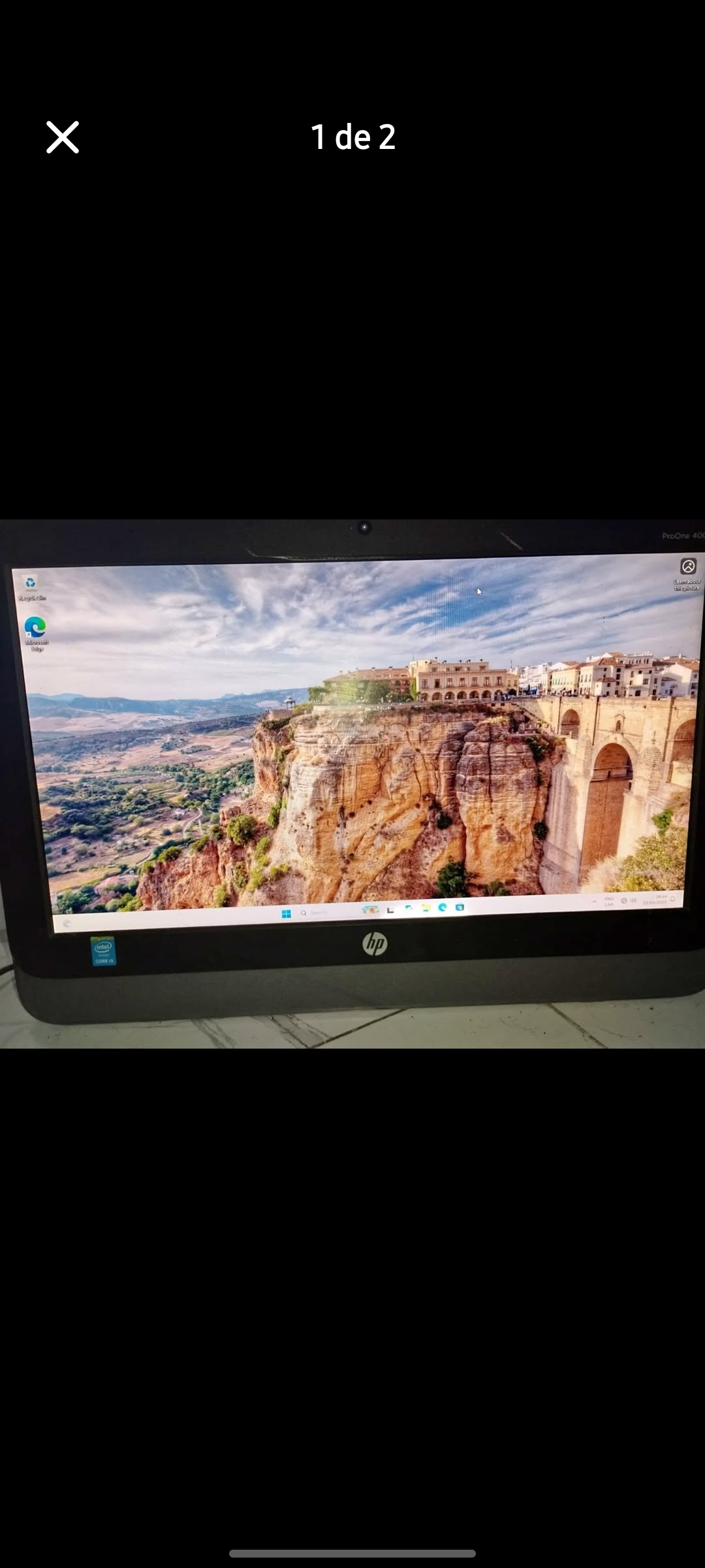 computadoras y laptops - Computadora All in One  HP Pro One 0