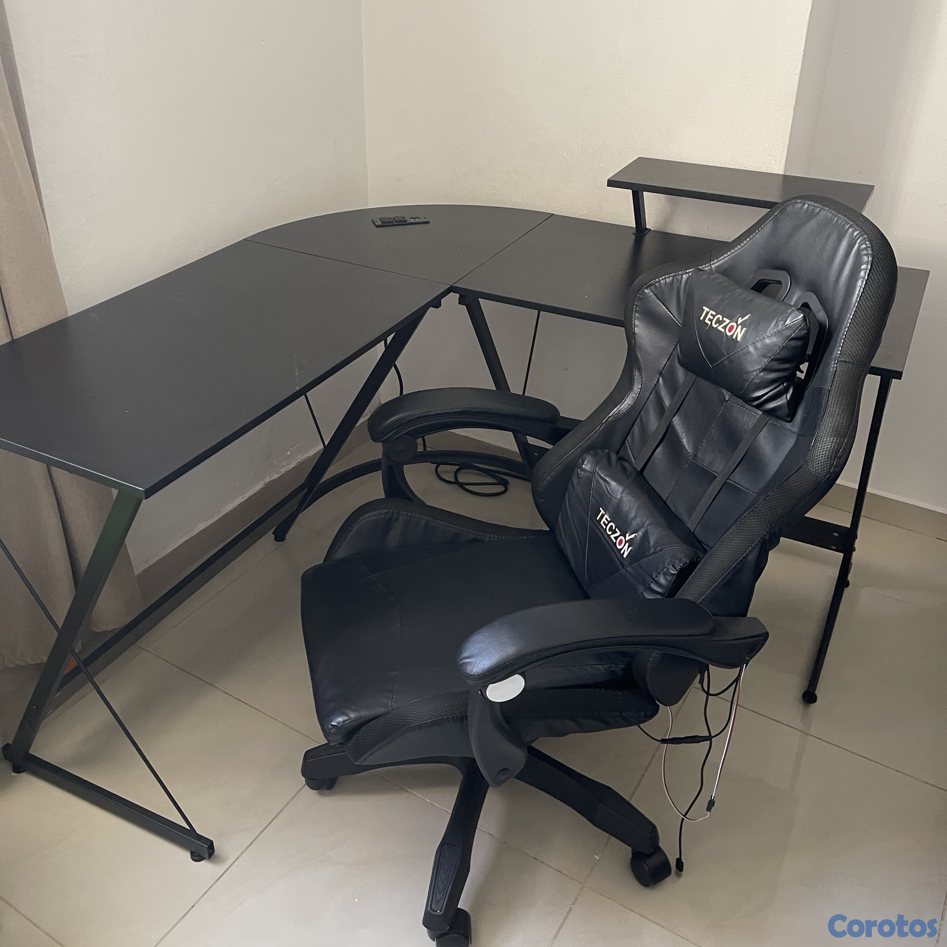 accesorios para electronica - mesa y silla gamer   1