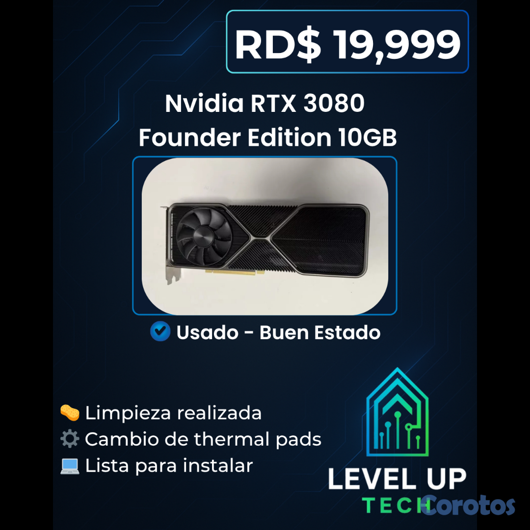 computadoras y laptops - Nvidia RTX 3070 Founder Edition de 10GB