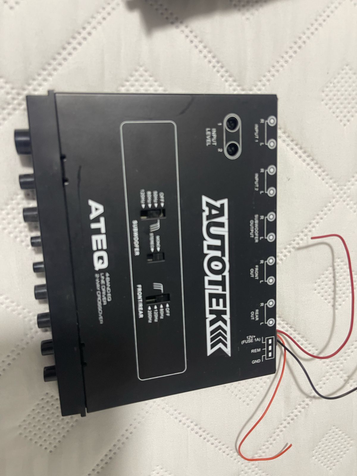 otros electronicos - DOS PRE CLARION EQS755-7 BAND Y UN PRE AUTO TEK AT 1