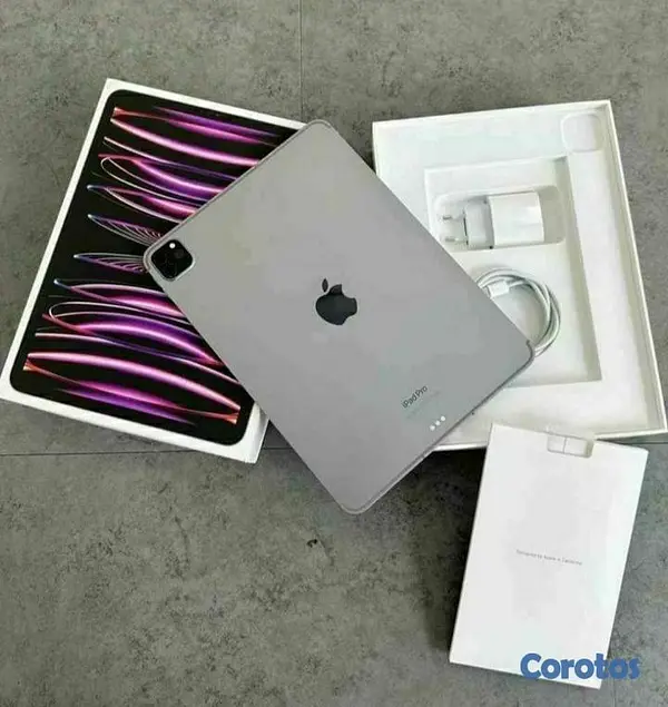 computadoras y laptops - Apple iPad Pro 2022, pant 12,9", Chip M2, 6th gen, 1TB SSD, CAMARA 12 Mp, Nueva 4