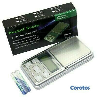 otros electronicos - Balanza de bolsillo digital - Bascula de precisión portatil 4