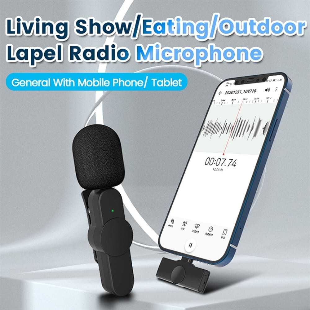 accesorios para electronica - Microfono inalambrico wireless F1 para iPhone y iPad 2