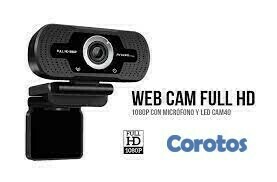 computadoras y laptops - CAMARA WEB ARGOM CAM40 - FULL HD,1080P MICRÓFONO INTEGRADO CON REDUCCION DE RUID 1