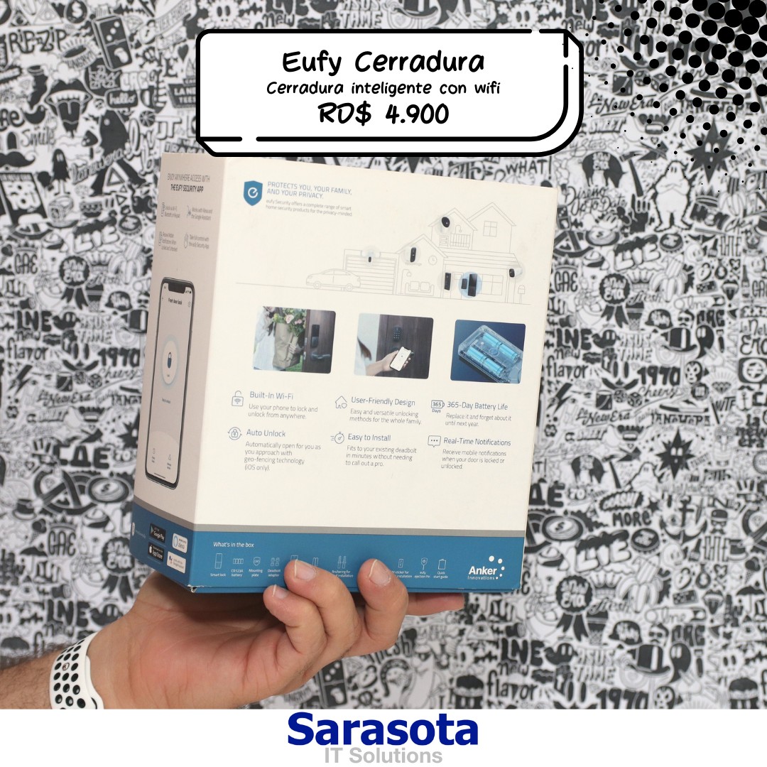 accesorios para electronica - Eufy Cerradura inteligente con Wifi 2