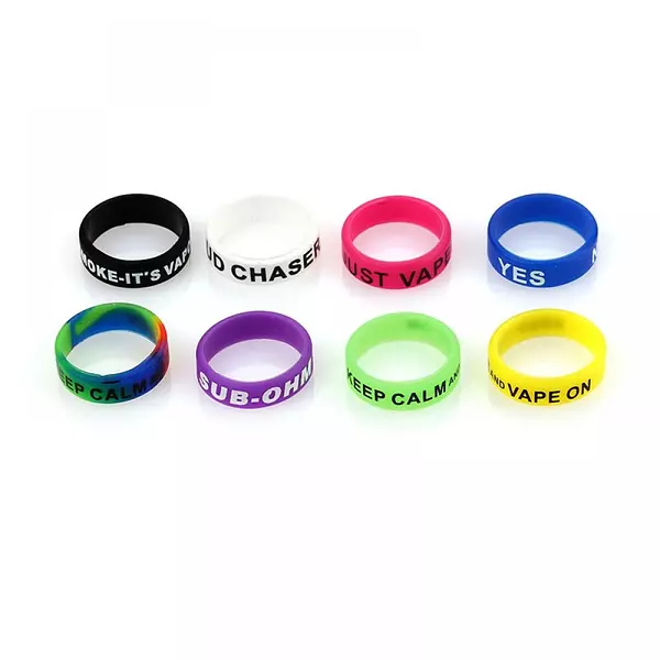 otros electronicos - Anillos Bandas Decoradores Y Protectores Para Tanques De Vape Vaper 5