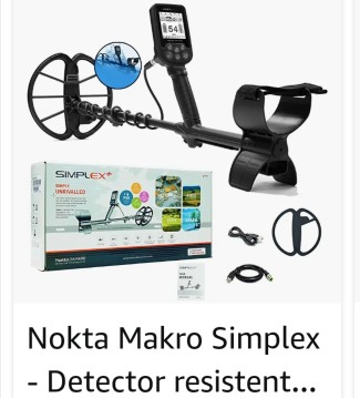 hobby y coleccion - Nokta Makro Simplex Detector impermeable.