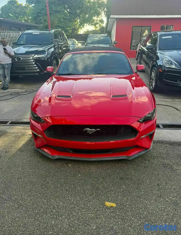 jeepetas y camionetas - FORD MUSTANG PREMIUN 2019 ROJO 2
