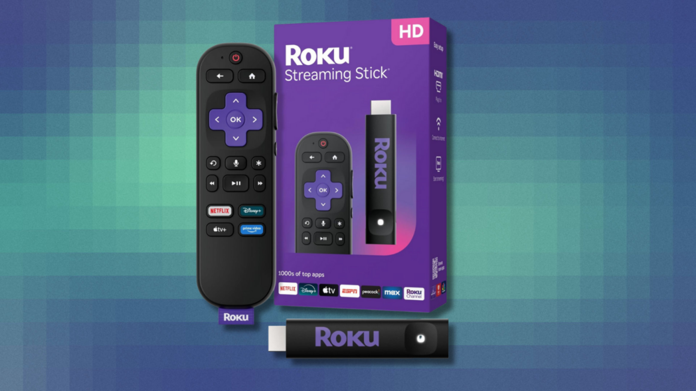otros electronicos - Vendo RoKU Stick HD