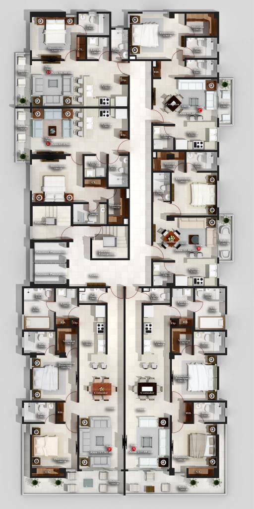 apartamentos - Torre con todas las comodidades, exclusiva zona de Evaristo Morales 3