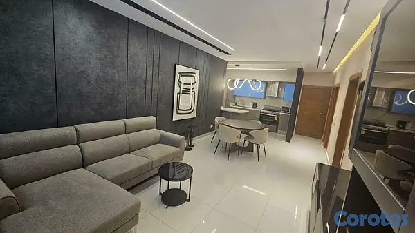 apartamentos - Alquiler de apartameto Amueblado Nuevo en Naco 9